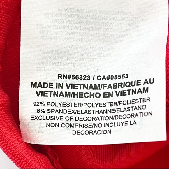 Nike Running Capri Red Dri Fit Filament Pants Size Small - Picture 5 of 6